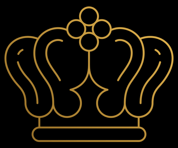 Golden Crown - Simple Icon