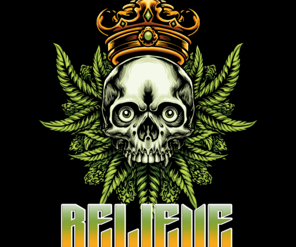 Skull King - Cannabis Crowned