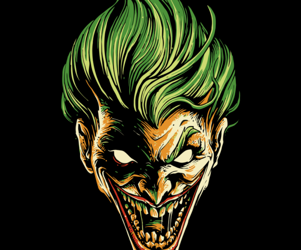 Joker - Sinister Grin Portrait