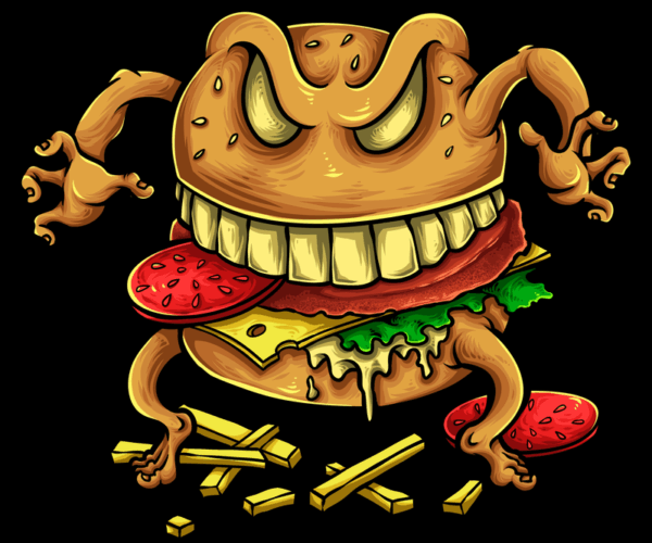 Burger Monster - Fast Food Fiend
