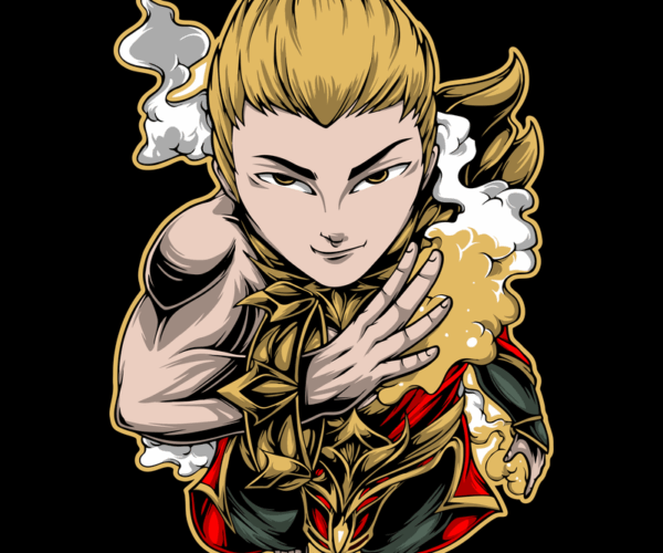 Nezha - Fiery Deity Illustration