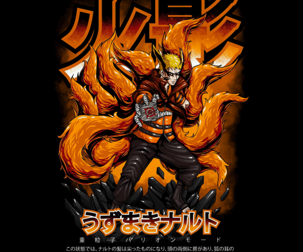 Baryon Mode Naruto - Fiery Determination