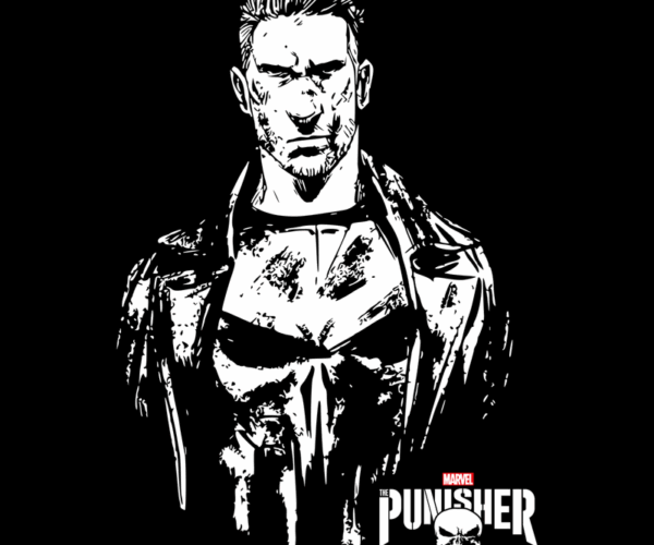 The Punisher - Gritty Silhouette