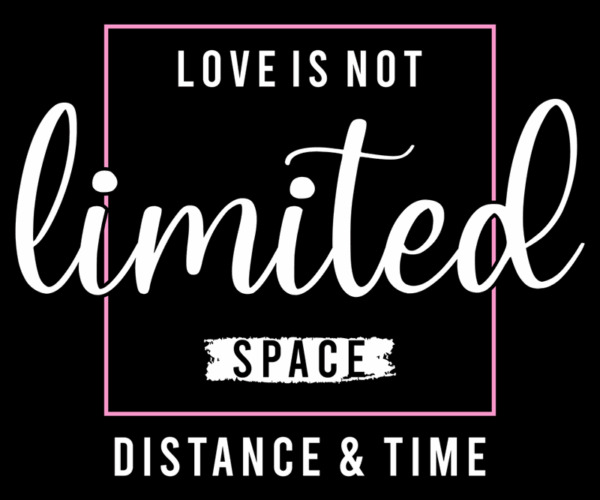 Love Statement - Space & Time Typography