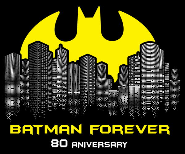 Gotham Skyline - 80th Anniversary Tribute