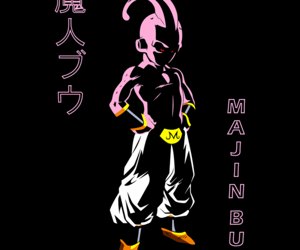 Majin Buu - Dragon Ball Z Minimalist