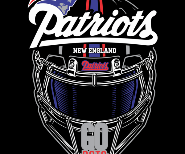 Patriots Helmet - Go Pats! 60