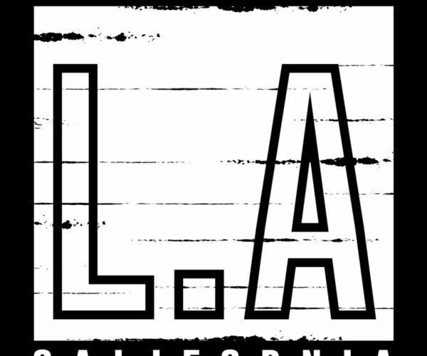 LA Vibes - Grunge Cityscape