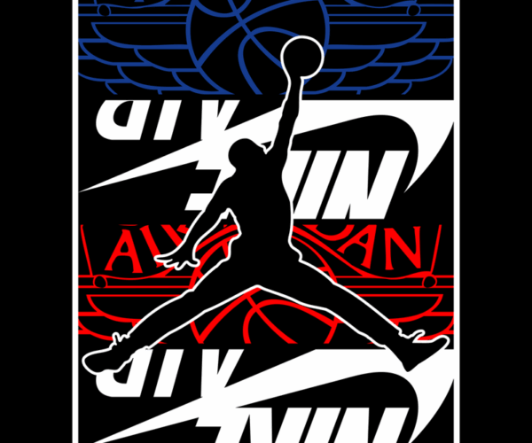 Air Jordan Silhouette - Dynamic Flight