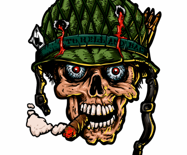 Skull Soldier - Post-Apocalyptic Warrior