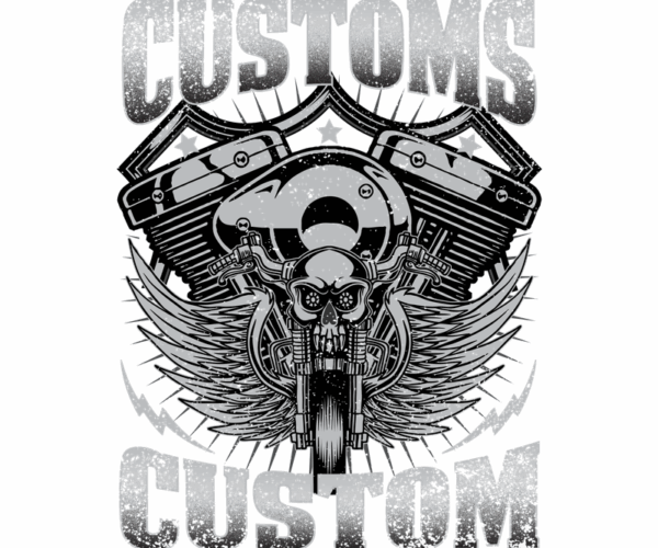 Cartel Customs - Motorcycle Skull Design