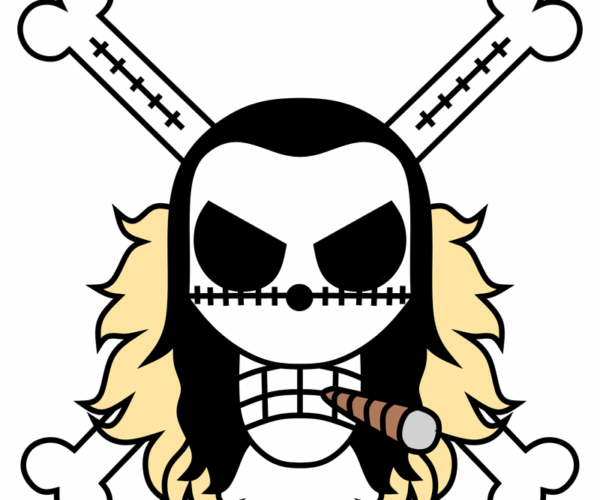 One Piece Jolly Roger - Cigar Smoker