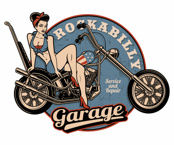 Rockabilly Garage - Vintage Pinup