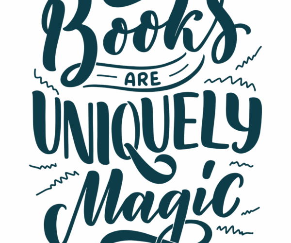 Books are Magic - Motivational Typography