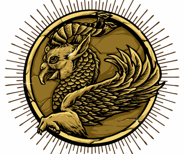 Gryphon Coin - Ancient Herald
