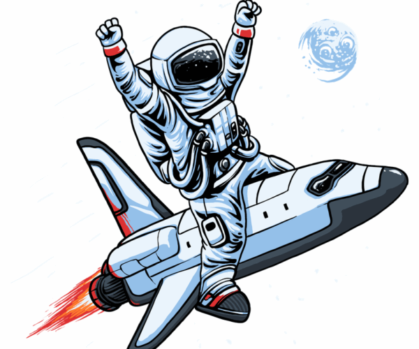 Astronaut - Spacewalking Victory Ride