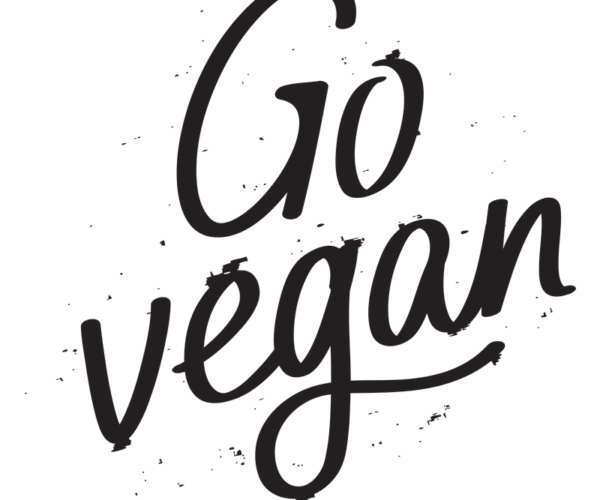 Vegan Message - Lettering Design