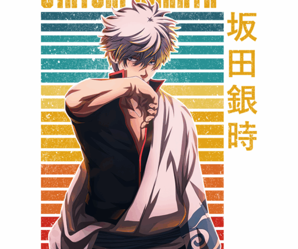 Gintoki Sakata - Retro Anime Hero