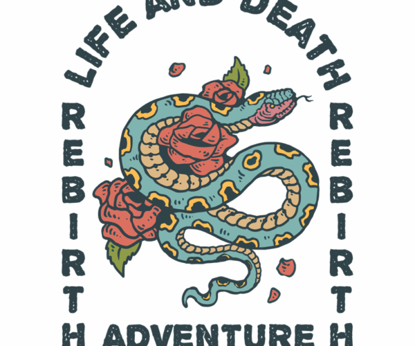 Ouroboros Serpent - Rebirth Symbol