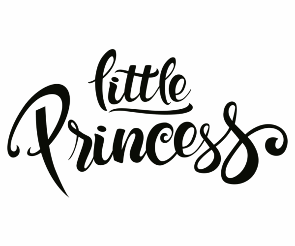 Little Princess - Calligraphic Design