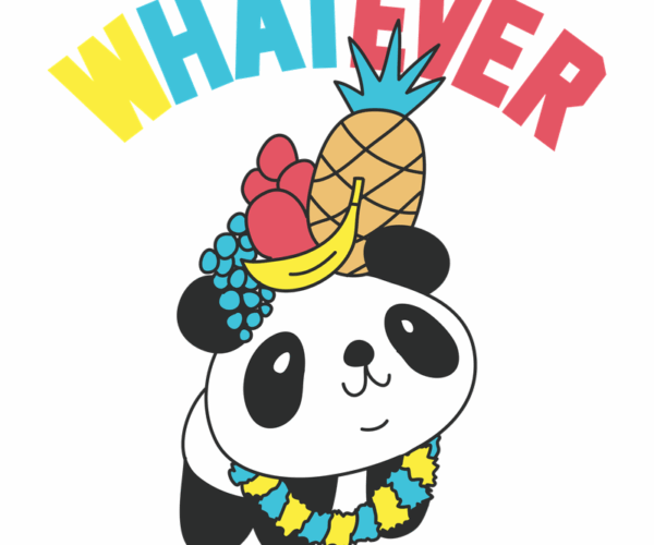 Panda Paradise - Tropical Kawaii