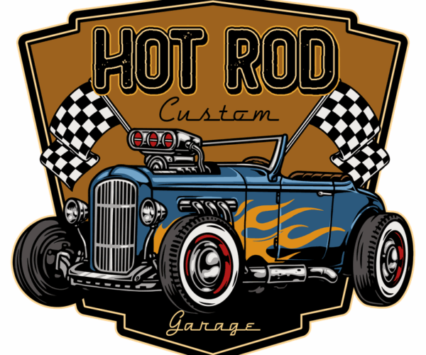 Vintage Hot Rod - Custom Garage