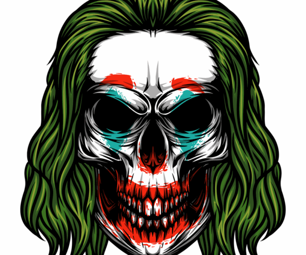 Joker Skull - Grinning Chaos