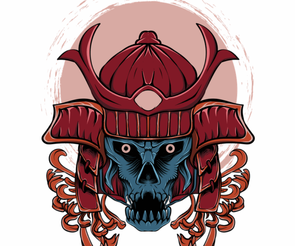 Samurai Skull - Death Warrior Edition