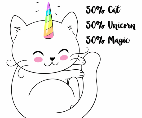 Cat Unicorn - Magical Feline Friend