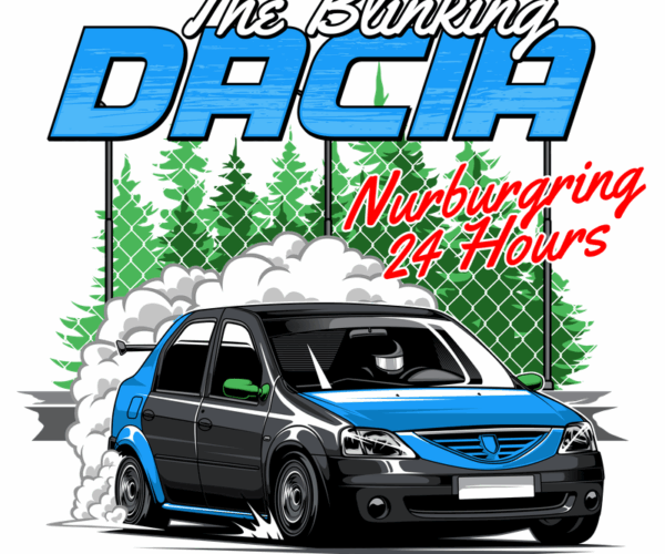 The Blinking Dacia - Nurburgring Racer