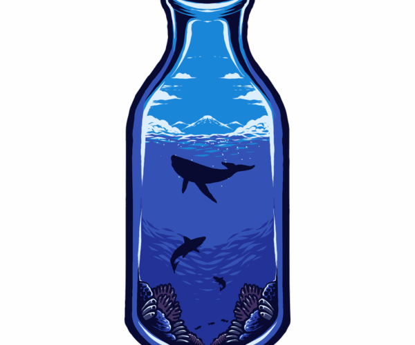 Ocean in a Bottle - Marine Life Vision