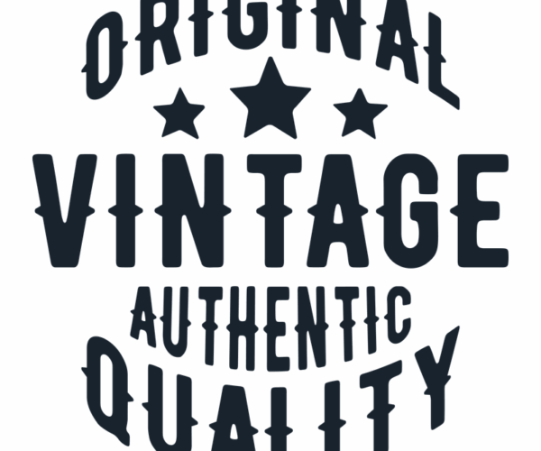 Vintage Quality - Authentic Design