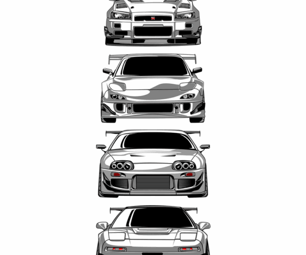 JDM Legends - Automotive Icons