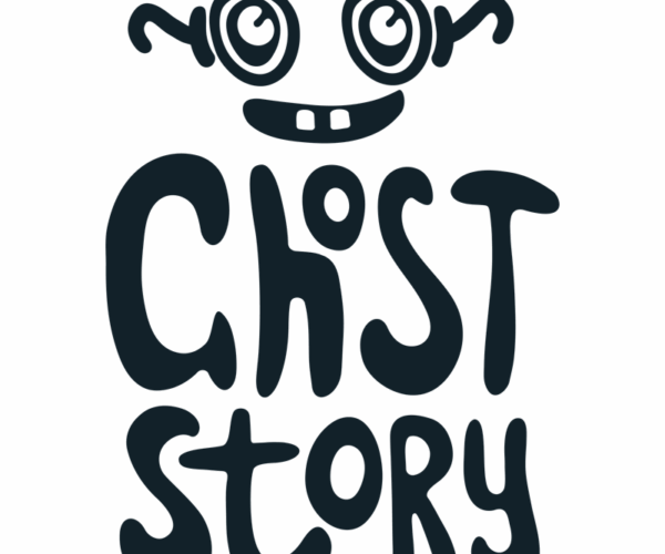 Geeky Ghost - Word Art Design