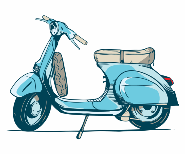 Vintage Vespa - Classic Ride
