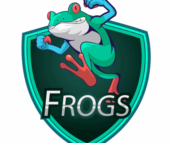 Buff Frog - Superhero Logo