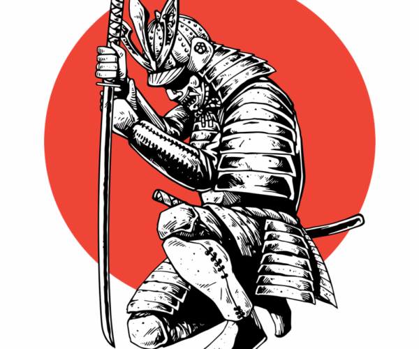 Samurai Honor - Crimson Sun Warrior