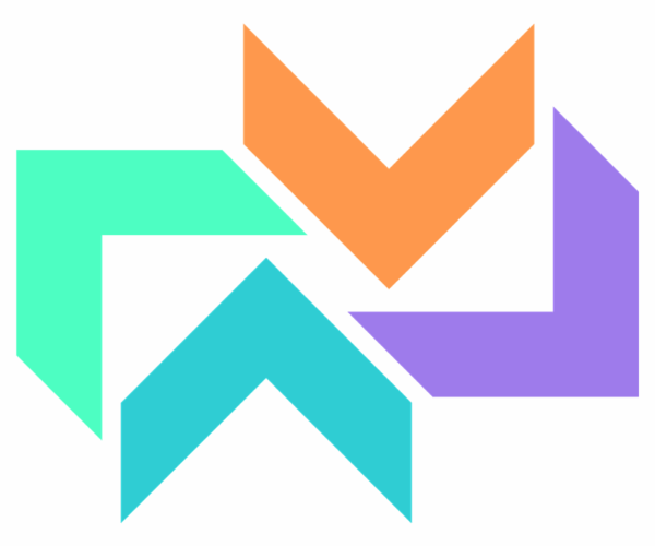 Color Arrows - Interlocking Directional Design