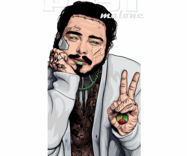 Post Malone - Pop Art Peace