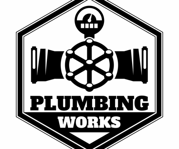 Plumbing Works - Hexagonal Badge