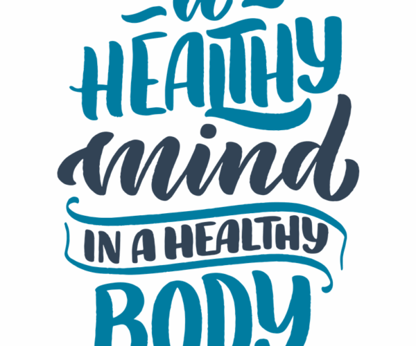 Healthy Mind - Body Positive Typography