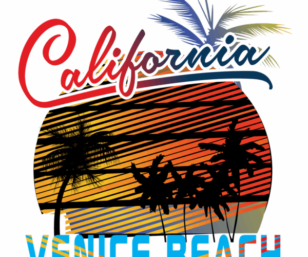Venice Beach Sunset - California Dreamin'