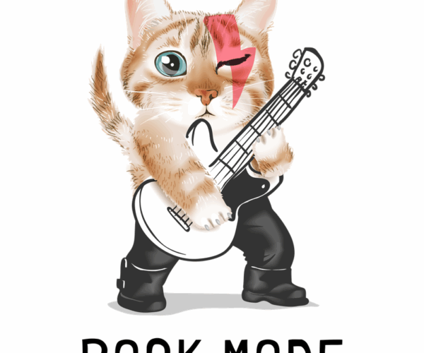 Rocker Cat - David Bowie Tribute