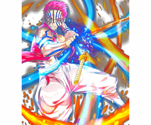 Demon slayer-akaza akza