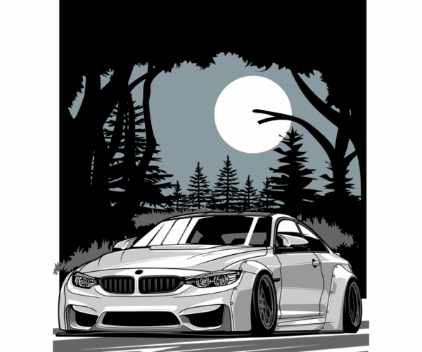 Tuned BMW - Midnight Drive