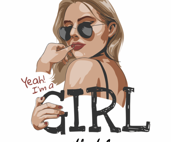 Stylish Girl - Confident Attitude