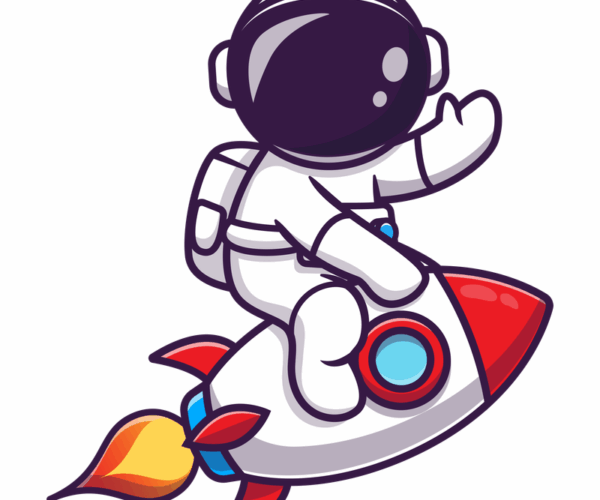 Astronaut Ride - Rocket Blast Off
