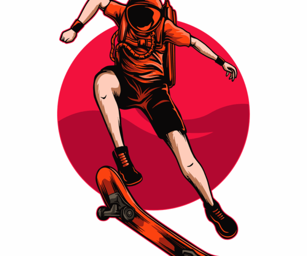 Space Skater - Cosmic Kickflip
