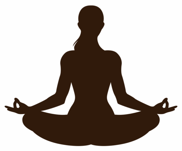 Yoga Meditation - Serene Silhouette
