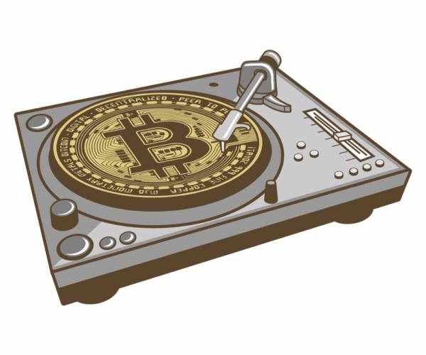 Bitcoin Turntable - Crypto Spin